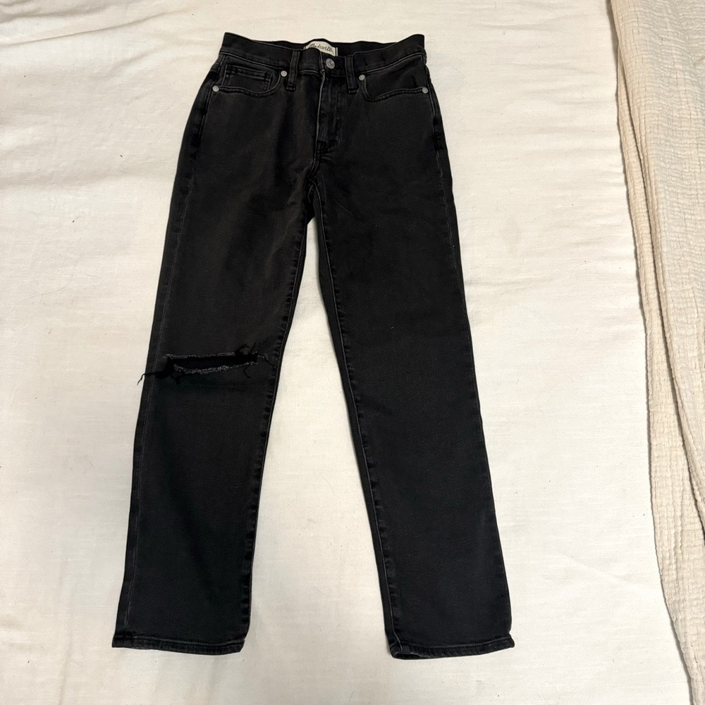 Madewell The GirlJean Black Jeans - Picture 2 of 7